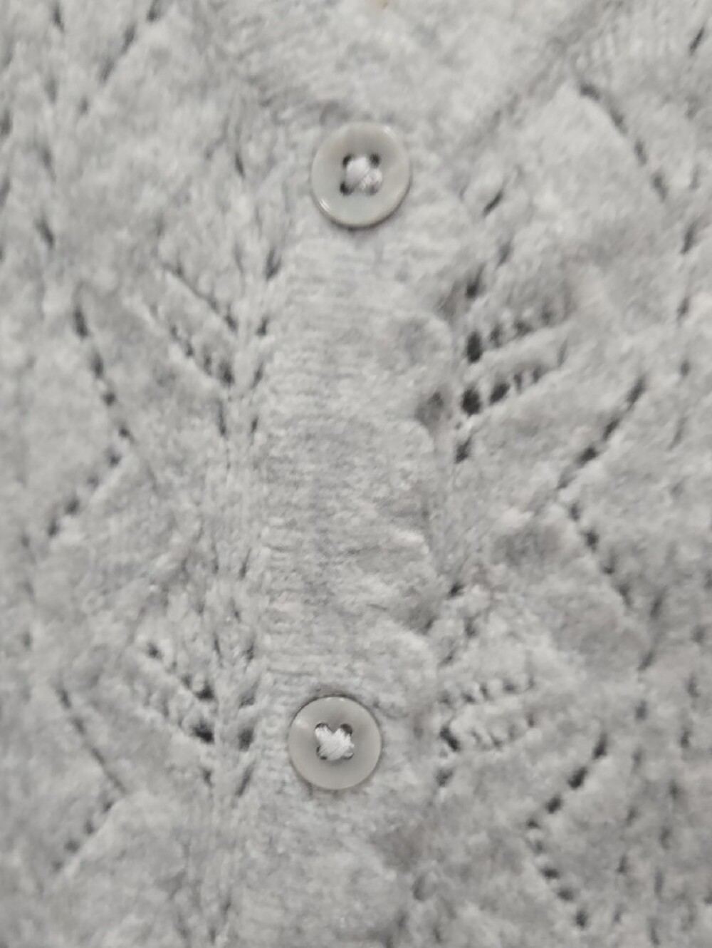 Universal Thread Button Front Scalloped Hem Lightweight Cardigan- NWT - Picture 6 of 11